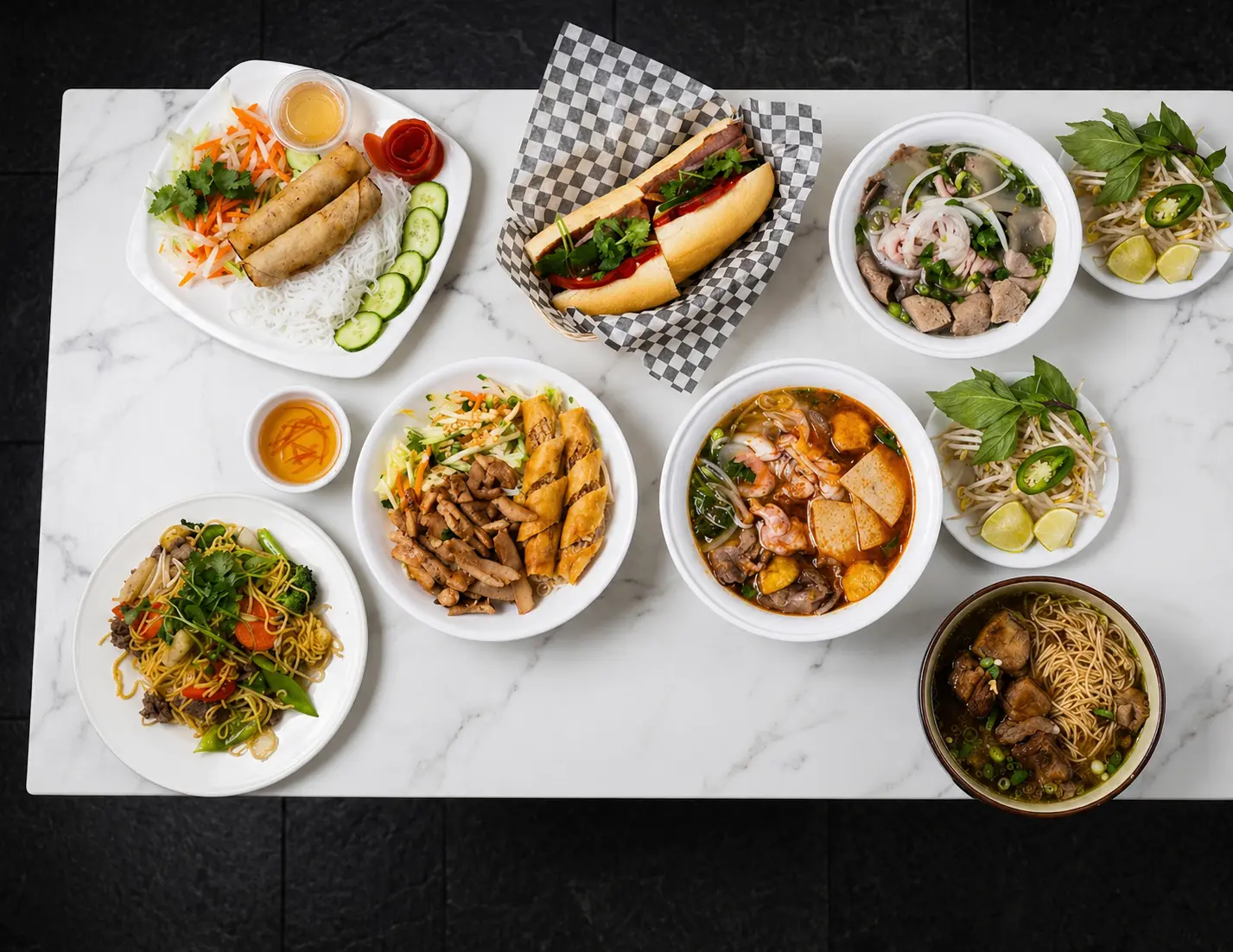 Authentic Vietnamese restaurant in Calgary NE serving fresh pho and vermicelli bowls