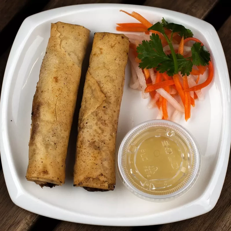 Chicken Spring Rolls at Pho 198 Calgary Vietnamese restaurant
